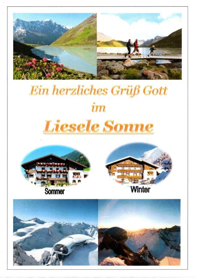 Hotel Restaurant Liesele Sonne Sankt Leonhard im Pitztal Eksteriør bilde