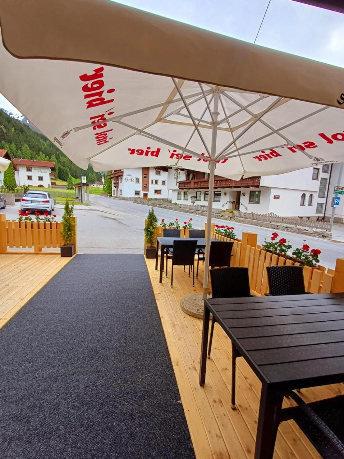 Hotel Restaurant Liesele Sonne Sankt Leonhard im Pitztal Eksteriør bilde
